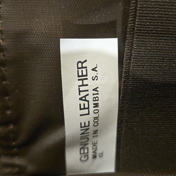 Brown Leather Hanging Travel Toiletry Kit NWOT - Picture 8 of 11